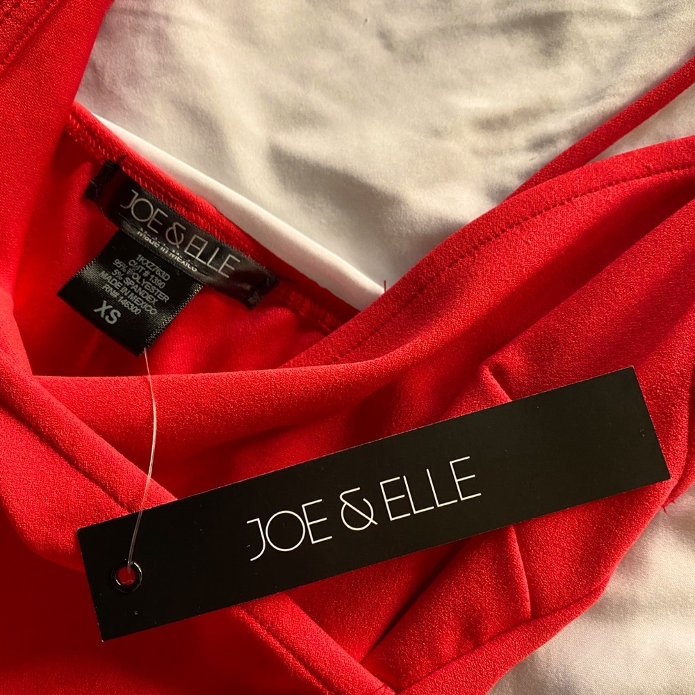 brand new tight red dress